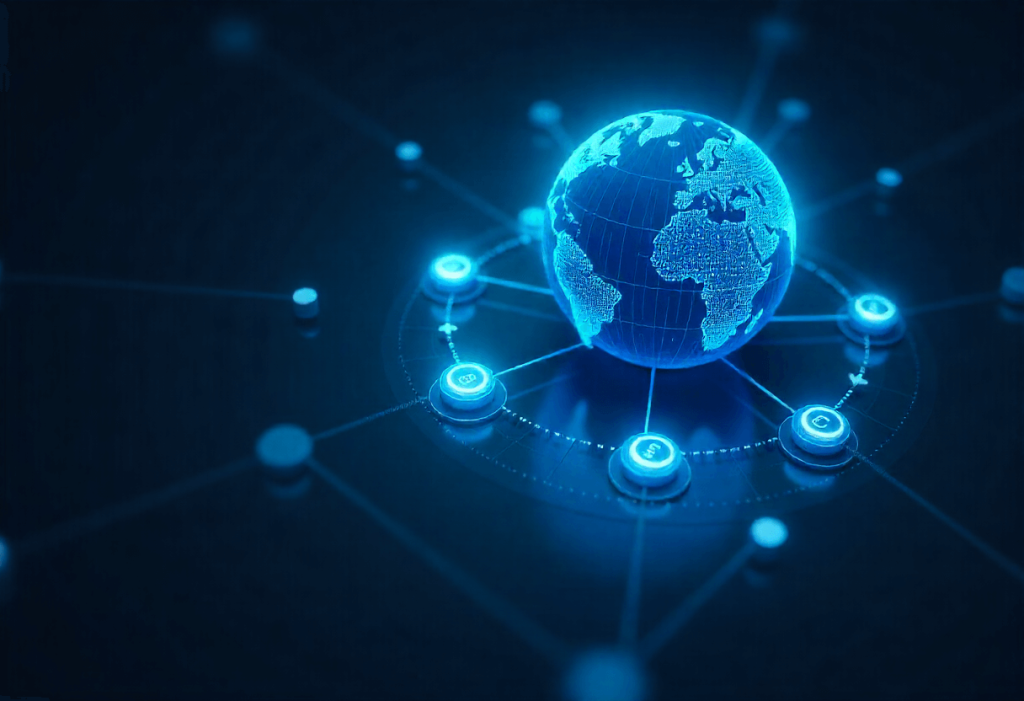 freepik__digital-glowing-globe-connected-with-currency-icon__62407